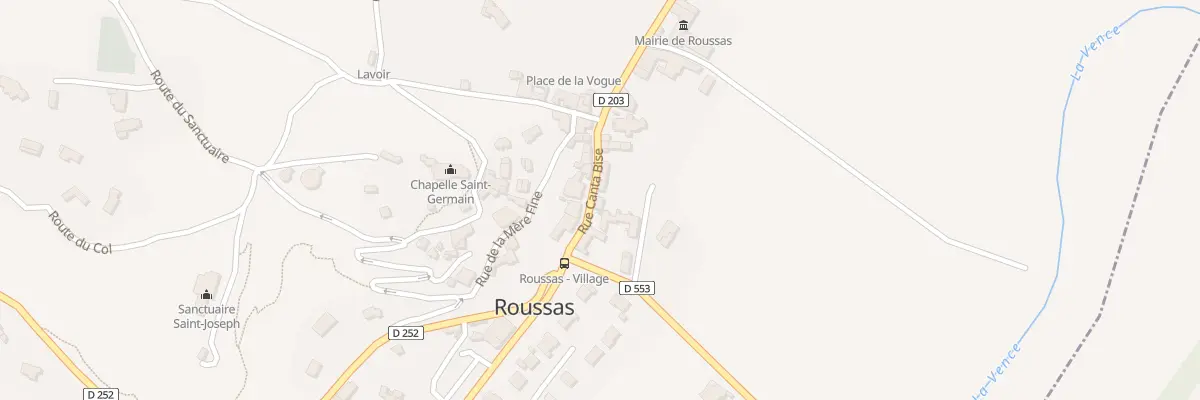 Plan du 5019 Le Village à Roussas