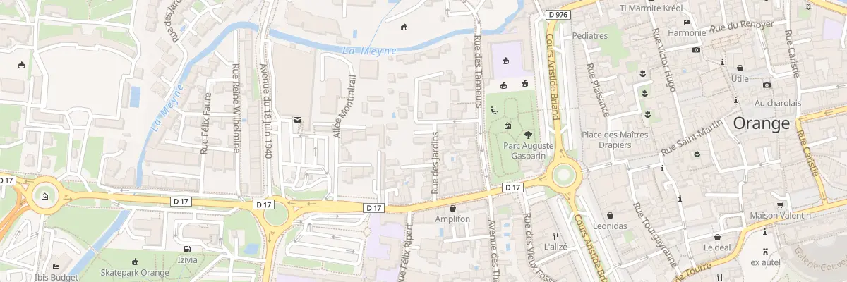 Plan du 26 Rue des Jardins à Orange
