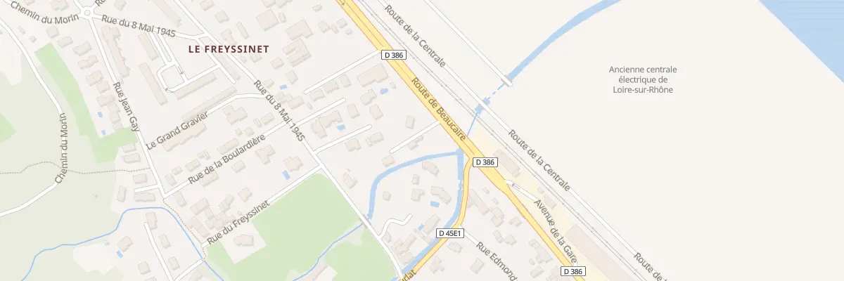 Plan du 522 Rte de Beaucaire à Loire-sur-Rhône