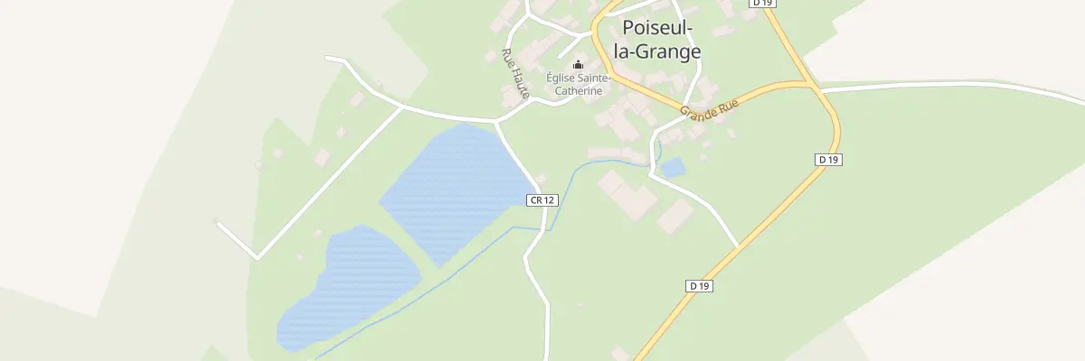 Plan du 5032 Le Village à Poiseul-la-Grange