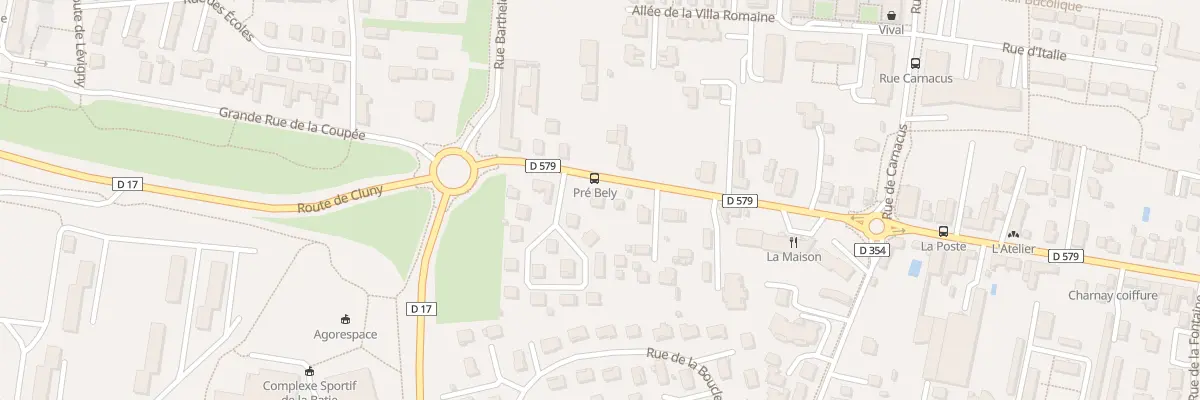 Plan du 111 Grande Rue de la Coupée à Charnay-lès-Mâcon