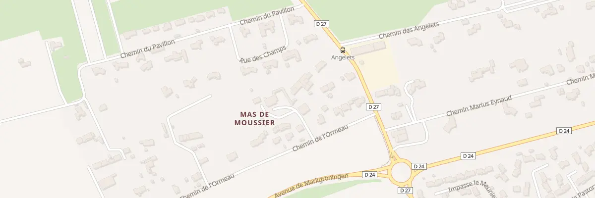 Plan du 5375 Rte de Craponne à Saint-Martin-de-Crau