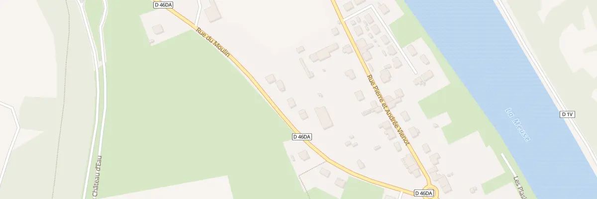 Plan du 3B Rue du Moulin à Chooz
