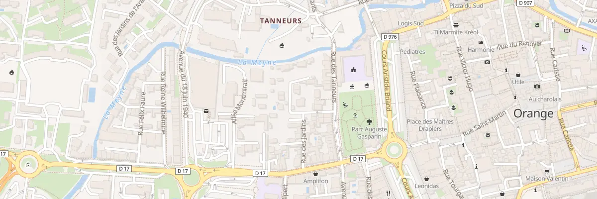 Plan du 9003 Rue de Gasparin à Orange