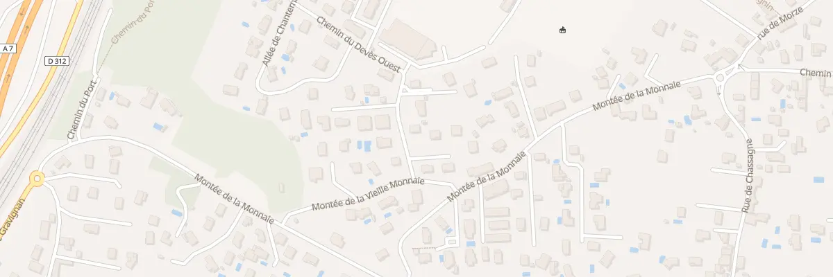 Plan du 3 Che du Devés Ouest à Ternay