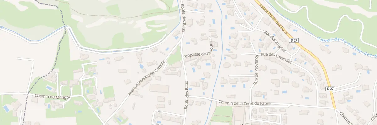 Plan du 5354 Merigot et La Remise à Maussane-les-Alpilles