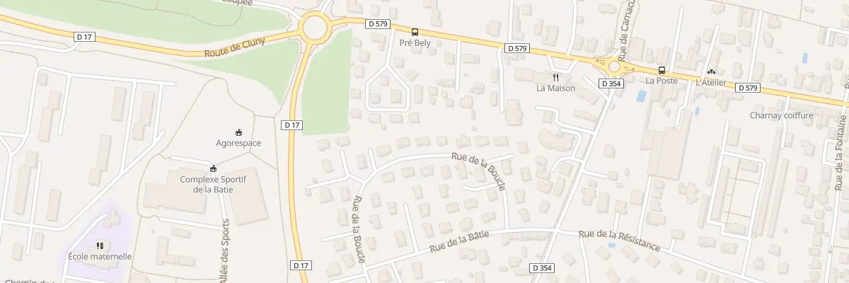 Plan du 20 Rue de la Boucle à Charnay-lès-Mâcon