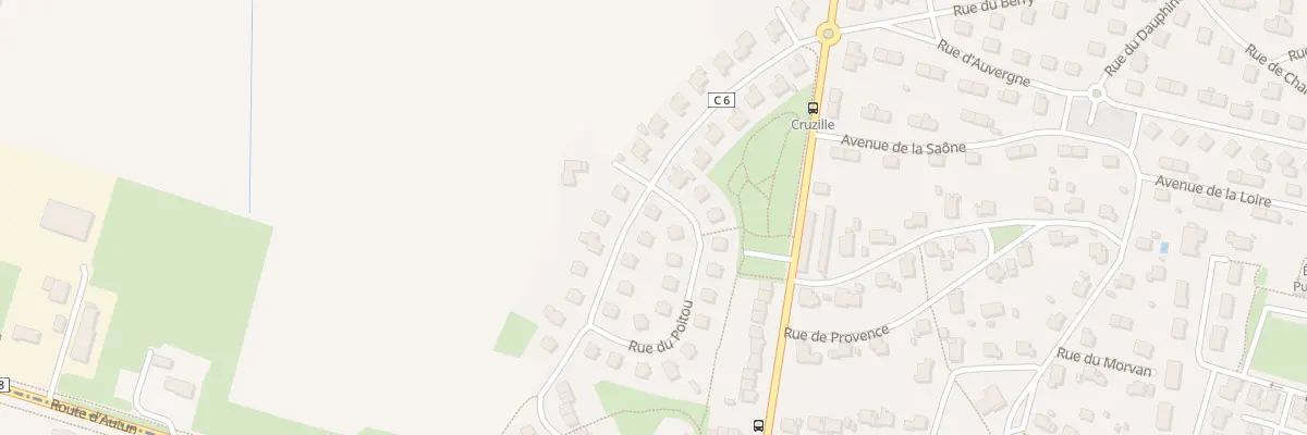 Plan du 15 Rue de Normandie à Châtenoy-le-Royal