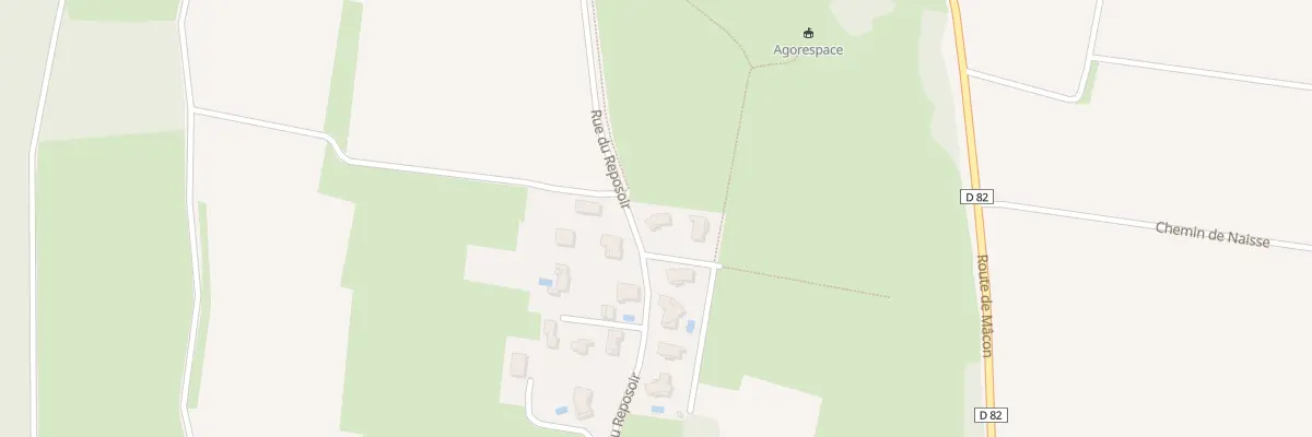 Plan du 6 Imp du Parc à Laizé