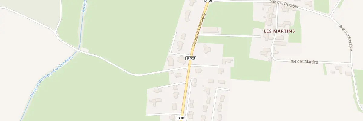 Plan du 5287 Rte de Chassigny à Péronne
