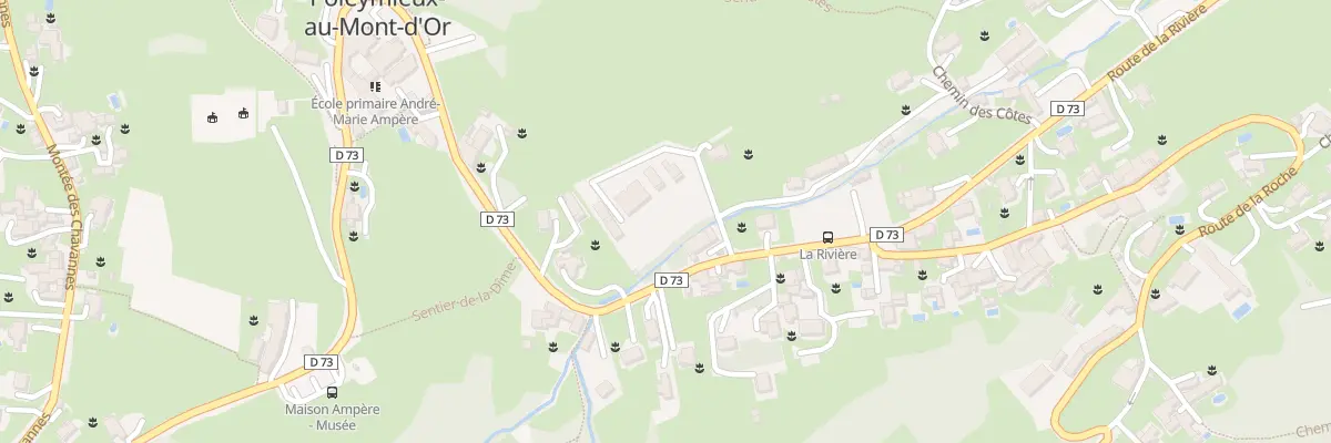 Plan du 9001 Imp du Thou à Poleymieux-au-Mont-d’Or