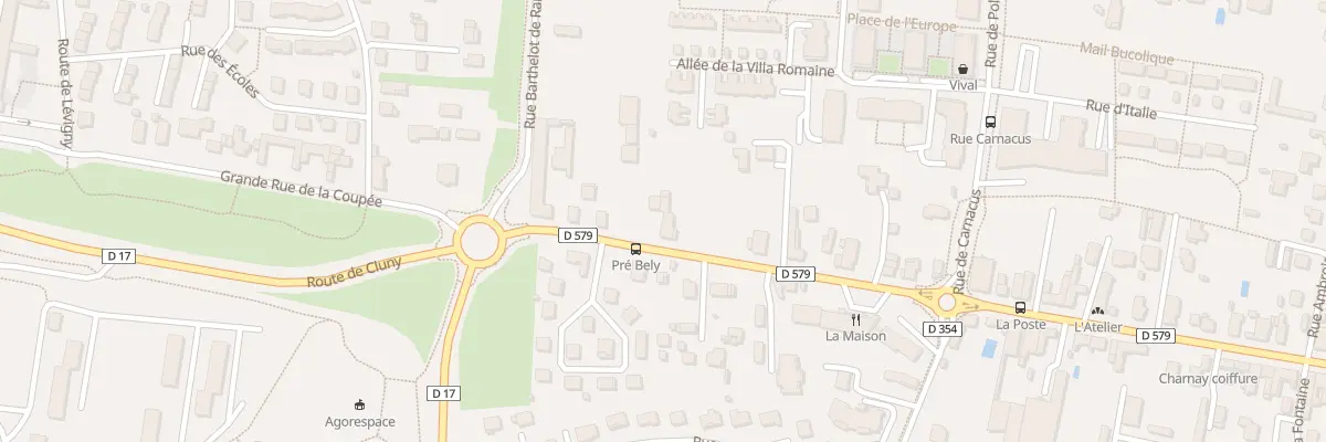 Plan du 104 Grande Rue de la Coupée à Charnay-lès-Mâcon