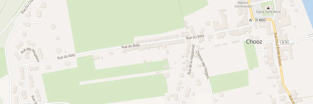 Plan du 38 Rue du Baty à Chooz