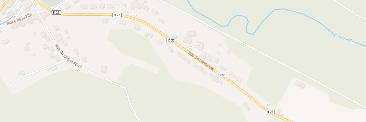 Plan du 44 Rue de l’Ardenne à Neufmanil