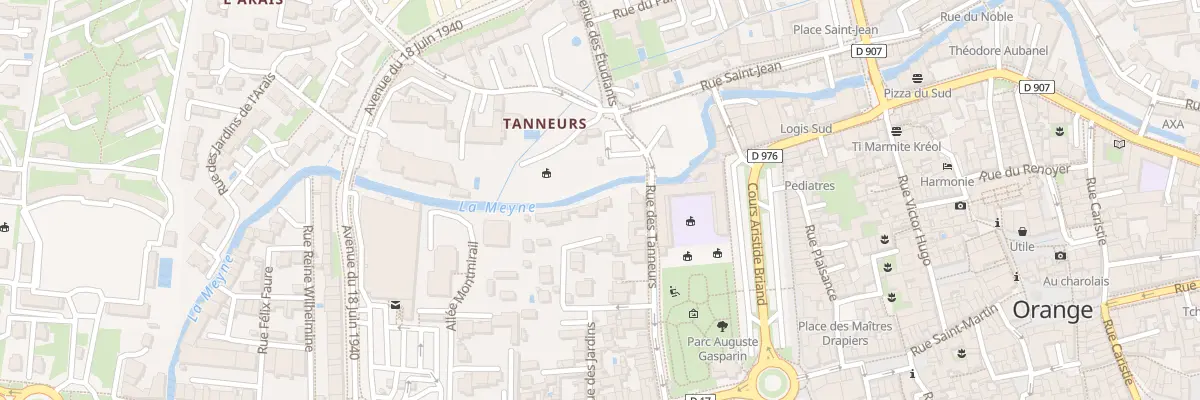 Plan du 234 Av Charles de Gaulle à Orange