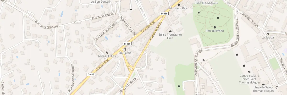 Plan du 20B Rue de la Sarra à Oullins-Pierre-Bénite