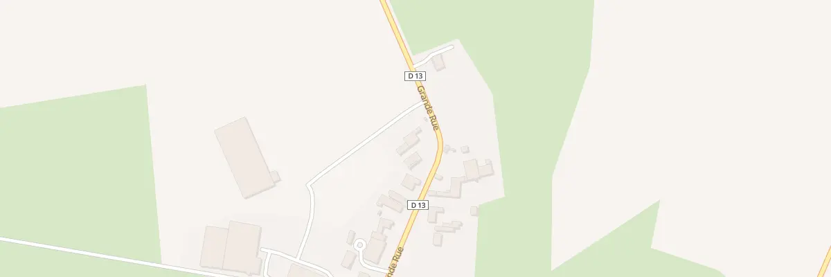 Plan du 15 Gr Grande Rue à Thilleux