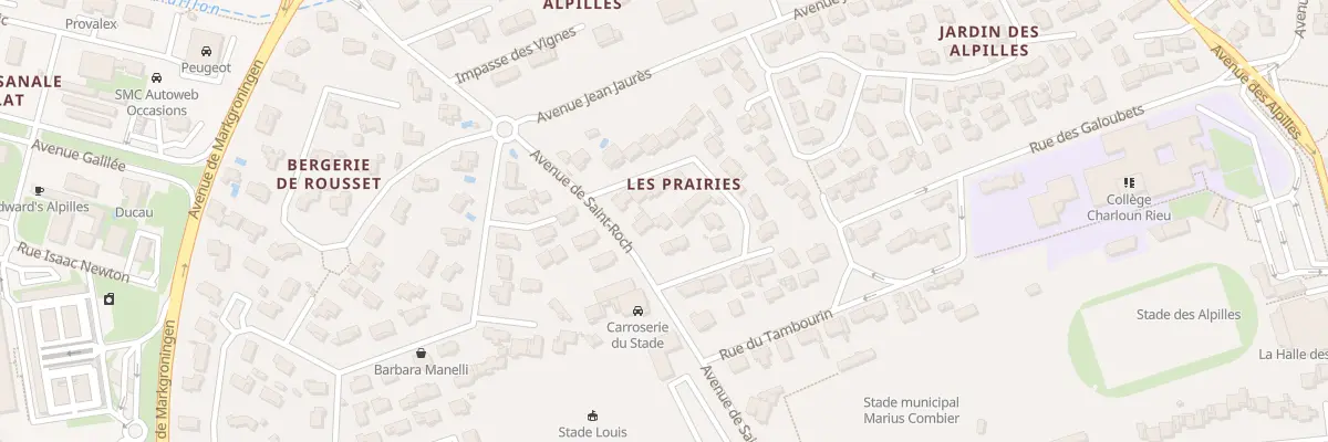 Plan du 13 Rue des Prairies à Saint-Martin-de-Crau