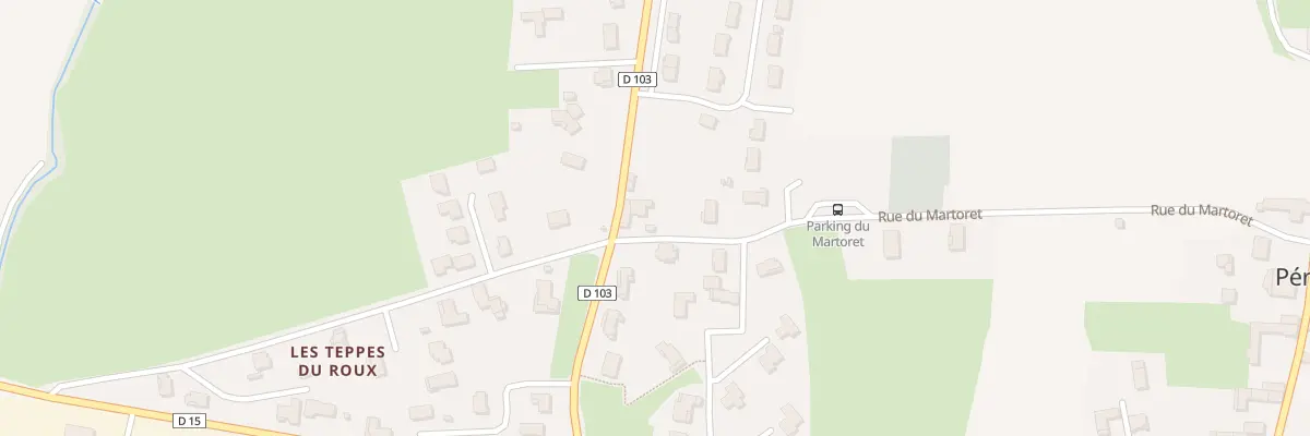 Plan du 5068 Le Grand Martoret à Péronne