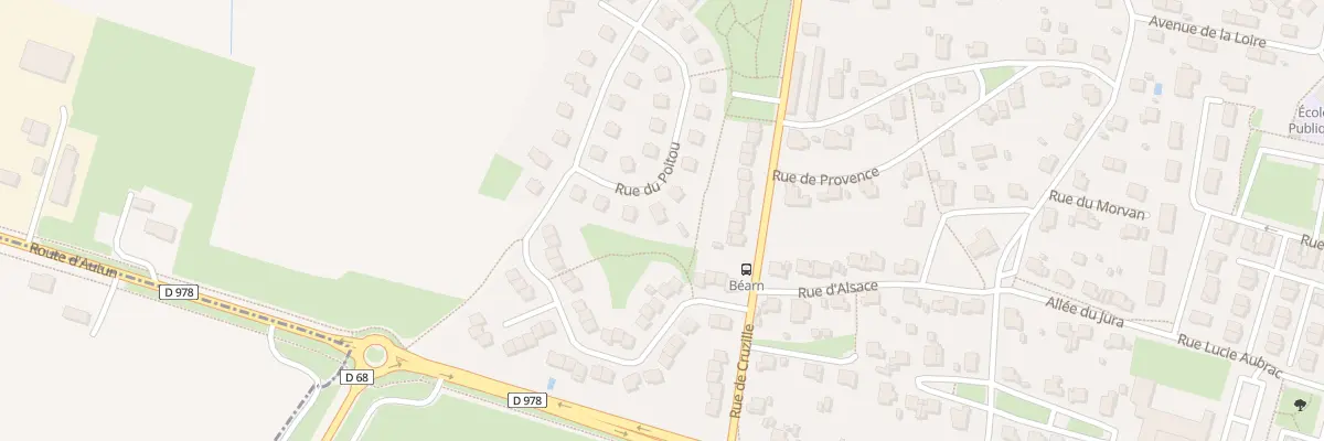 Plan du 17 Rue du Poitou à Châtenoy-le-Royal