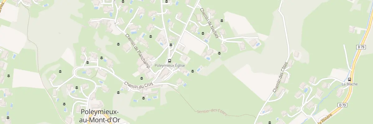 Plan du 20 Che du Nerbey à Poleymieux-au-Mont-d’Or