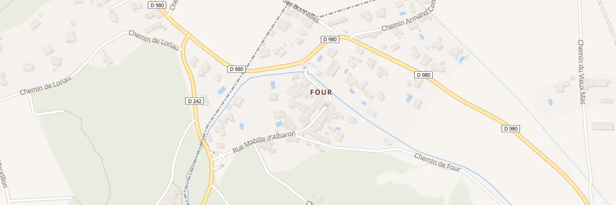 Plan du 24 Imp Mabille d’Albaron à Sauveterre