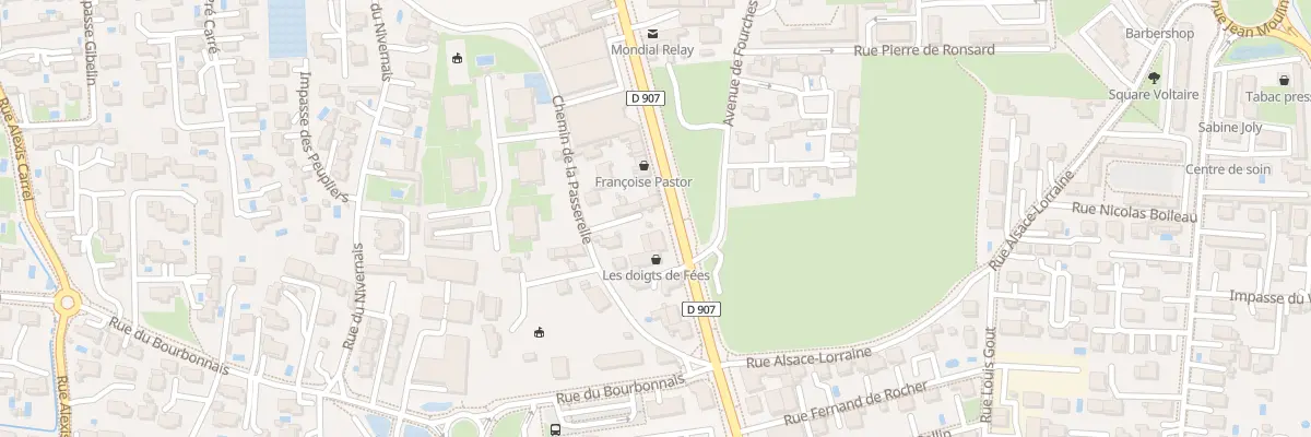 Plan du 419 Av de Lattre de Tassigny à Orange