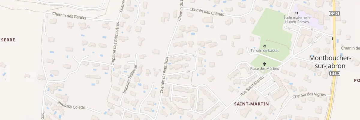 Plan du 175 Rue des Cigales à Montboucher-sur-Jabron