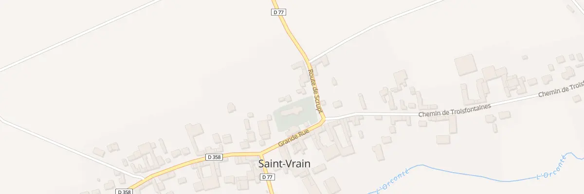 Plan du 1 Rte de Scrupt à Saint-Vrain