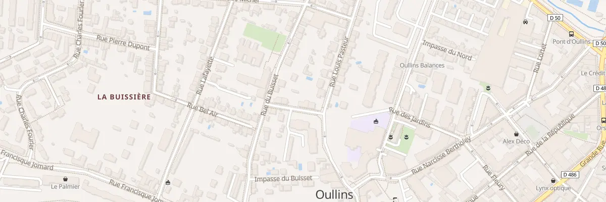 Plan du 5 Rue de la Sarrazine à Oullins-Pierre-Bénite