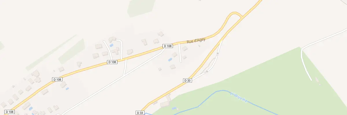 Plan du 119 Rue d’Agey à Sainte-Marie-sur-Ouche