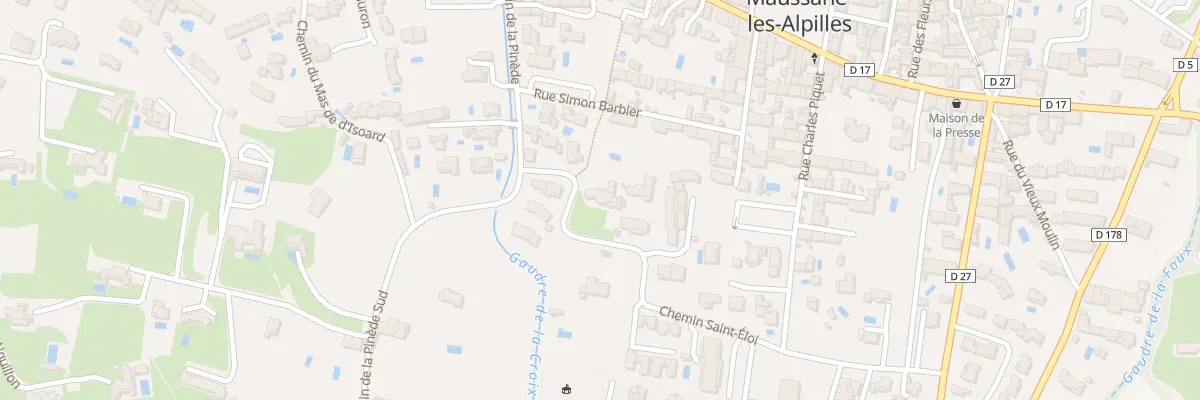 Plan du 5001F Che Saint-Eloi à Maussane-les-Alpilles