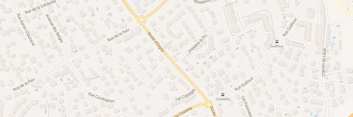 Plan du 65 Route d’Irigny à Saint-Genis-Laval