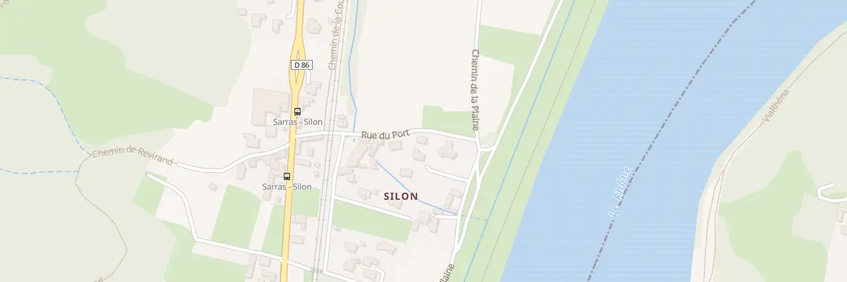 Plan du 136 Rue du Port à Sarras