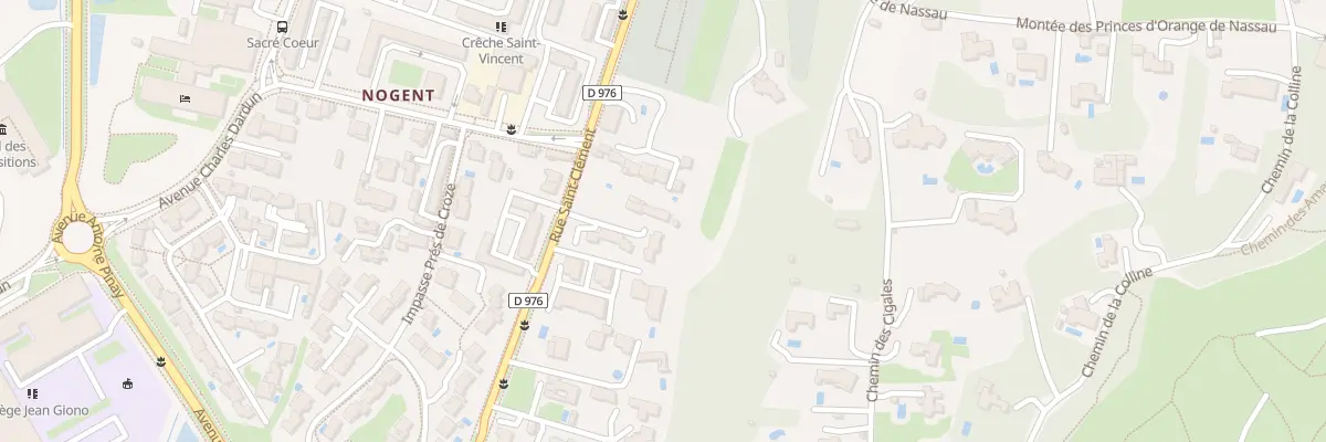 Plan du 711 Rue Saint-Clément à Orange
