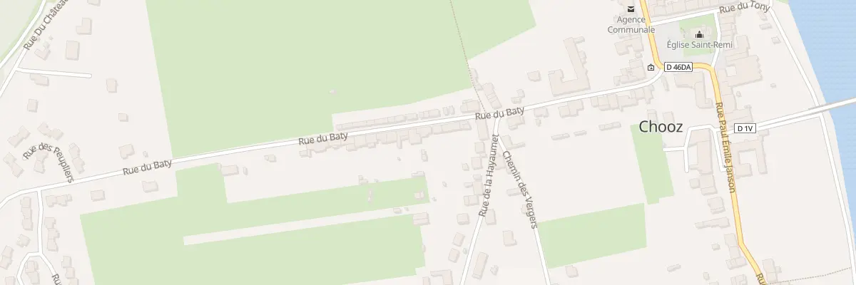 Plan du 30 Rue du Baty à Chooz