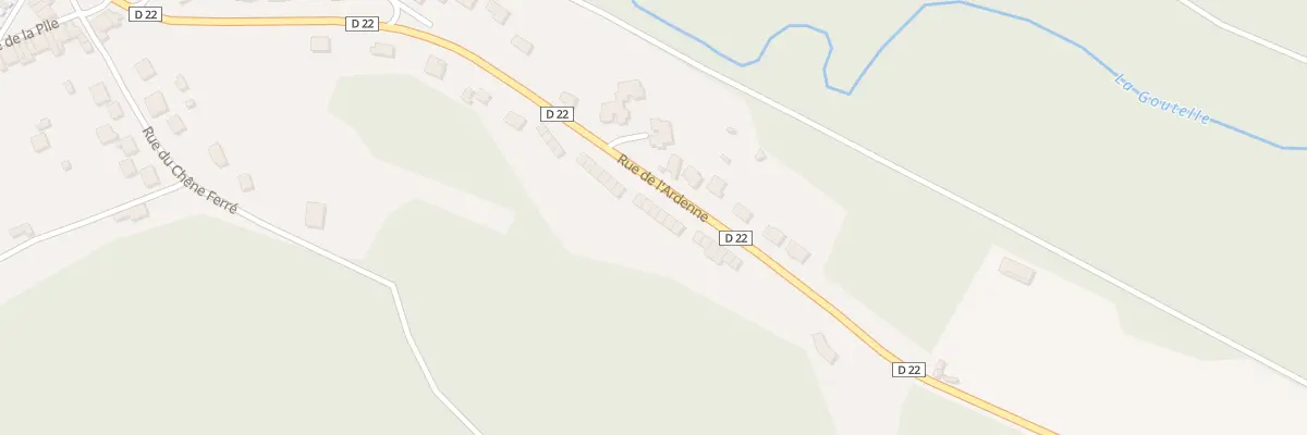 Plan du 54 Rue de l’Ardenne à Neufmanil