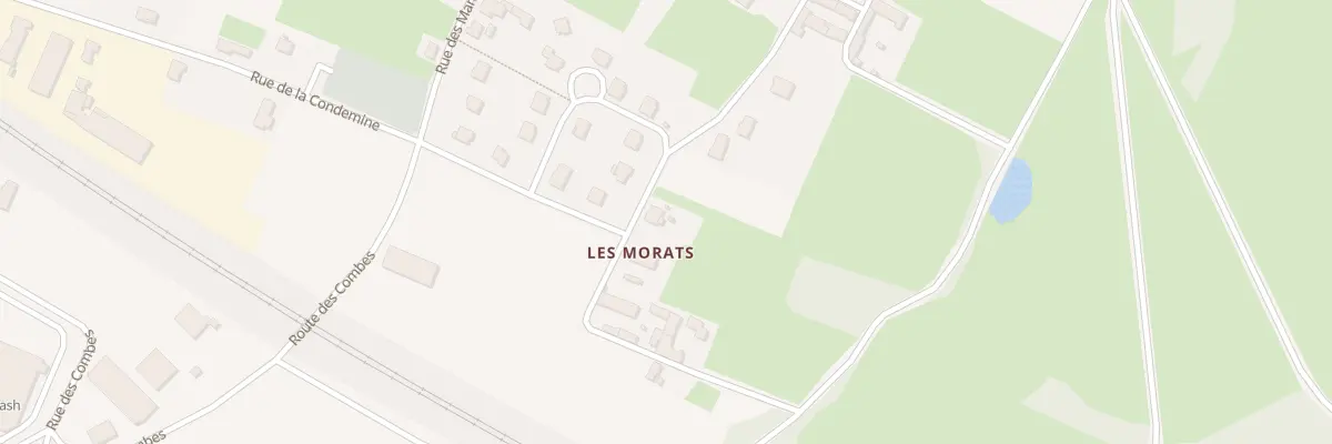 Plan du 255 Rue des Morats à Varennes-lès-Mâcon