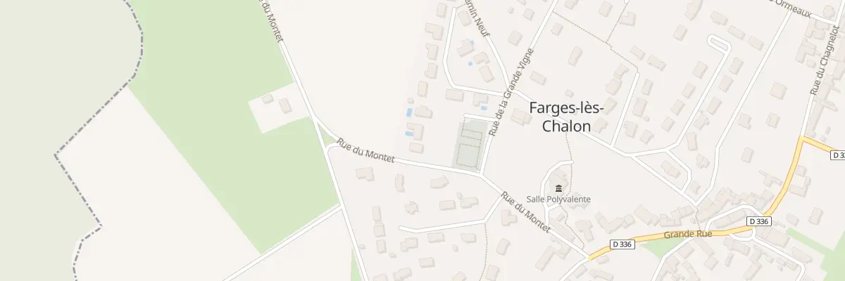Plan du 2 Rue du Montet à Farges-lès-Chalon