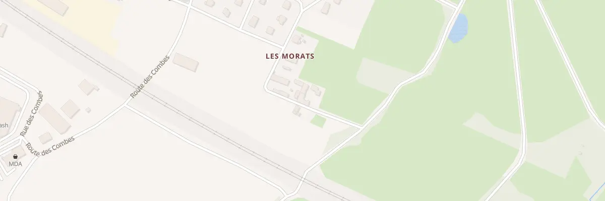 Plan du 417 Rue des Morats à Varennes-lès-Mâcon