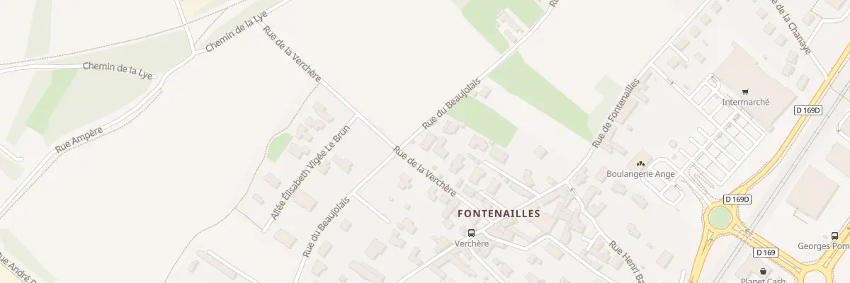 Plan du 701 Rue du Beaujolais à Mâcon