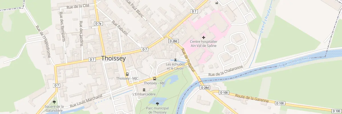 Plan du 4B Rue de l’Hopital à Thoissey