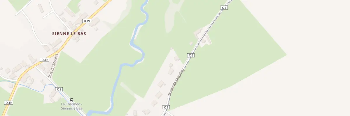 Plan du 17 Rte de Mépilley à La Charmée