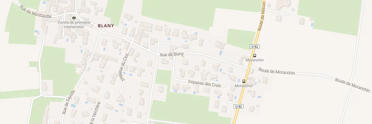 Plan du 147 Rue de Blany à Laizé