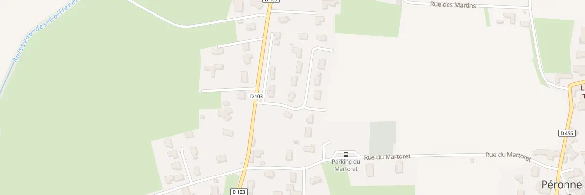 Plan du 97 Le Grand Martoret à Péronne