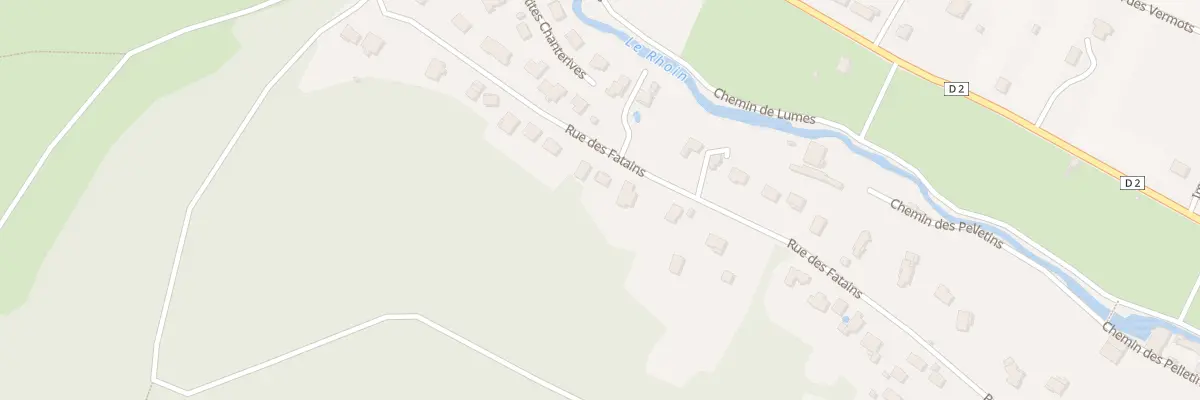 Plan du 65 Rue des Fatains à Savigny-lès-Beaune