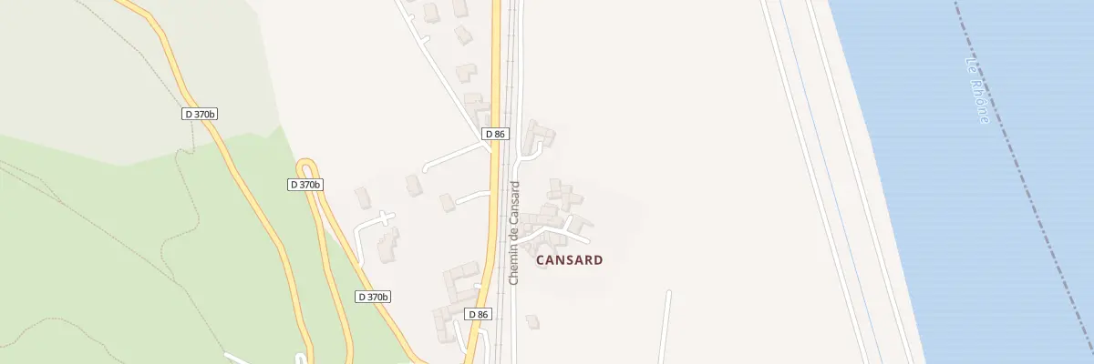 Plan du 460 Che de Cansard à Andance