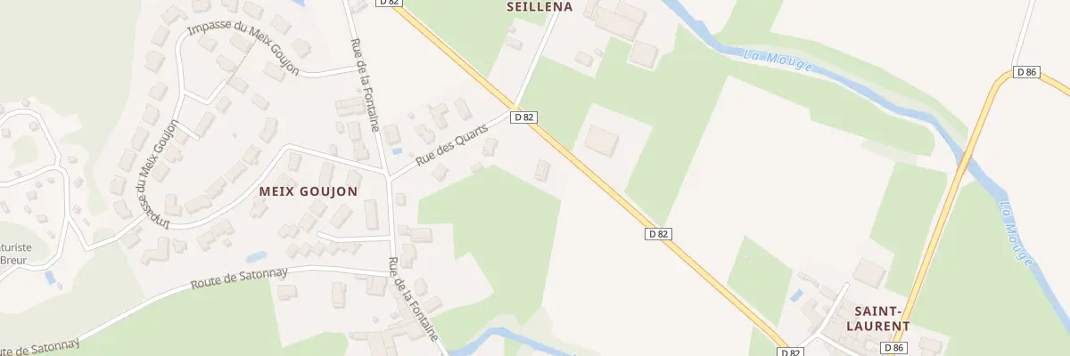 Plan du 4089 Rte de Macon à Laizé