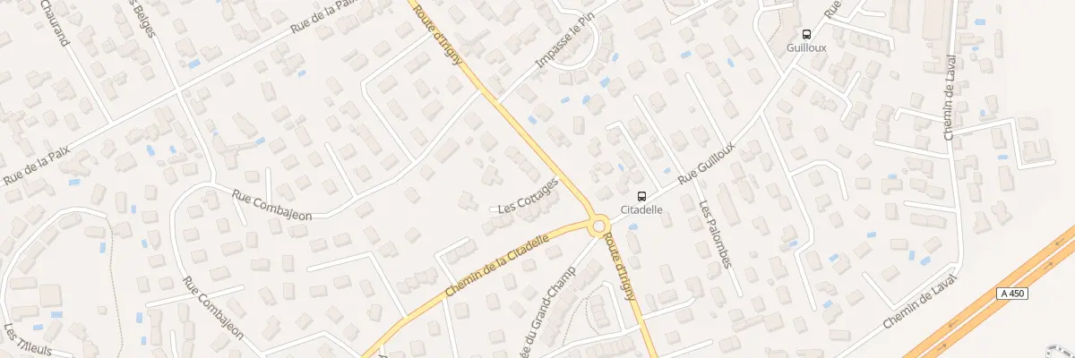 Plan du 70 Route d’Irigny à Saint-Genis-Laval