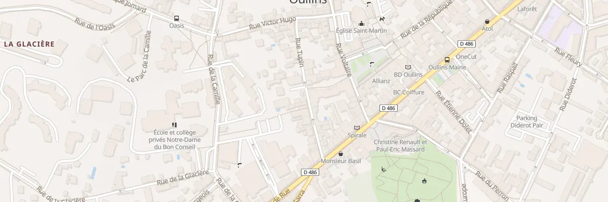 Plan du 27 Rue Tupin à Oullins-Pierre-Bénite